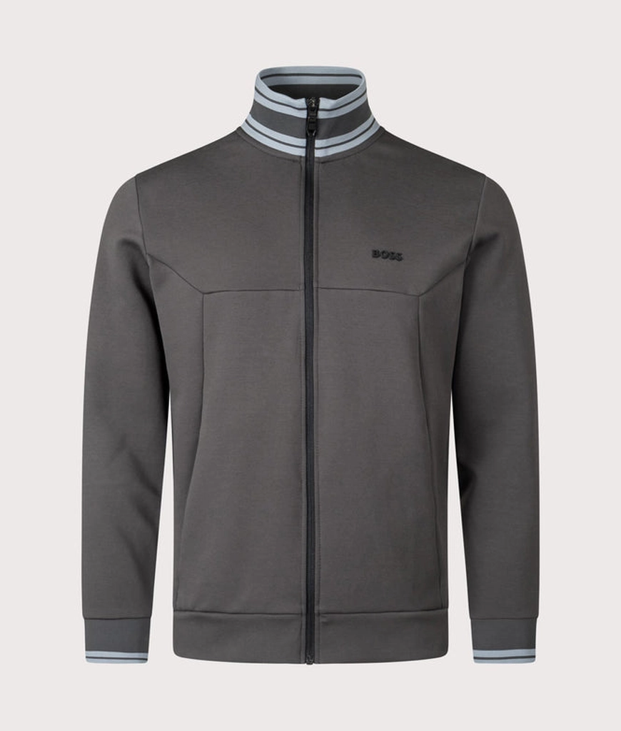 Hugo Boss Mens Full Zip Zone Sweatshirt